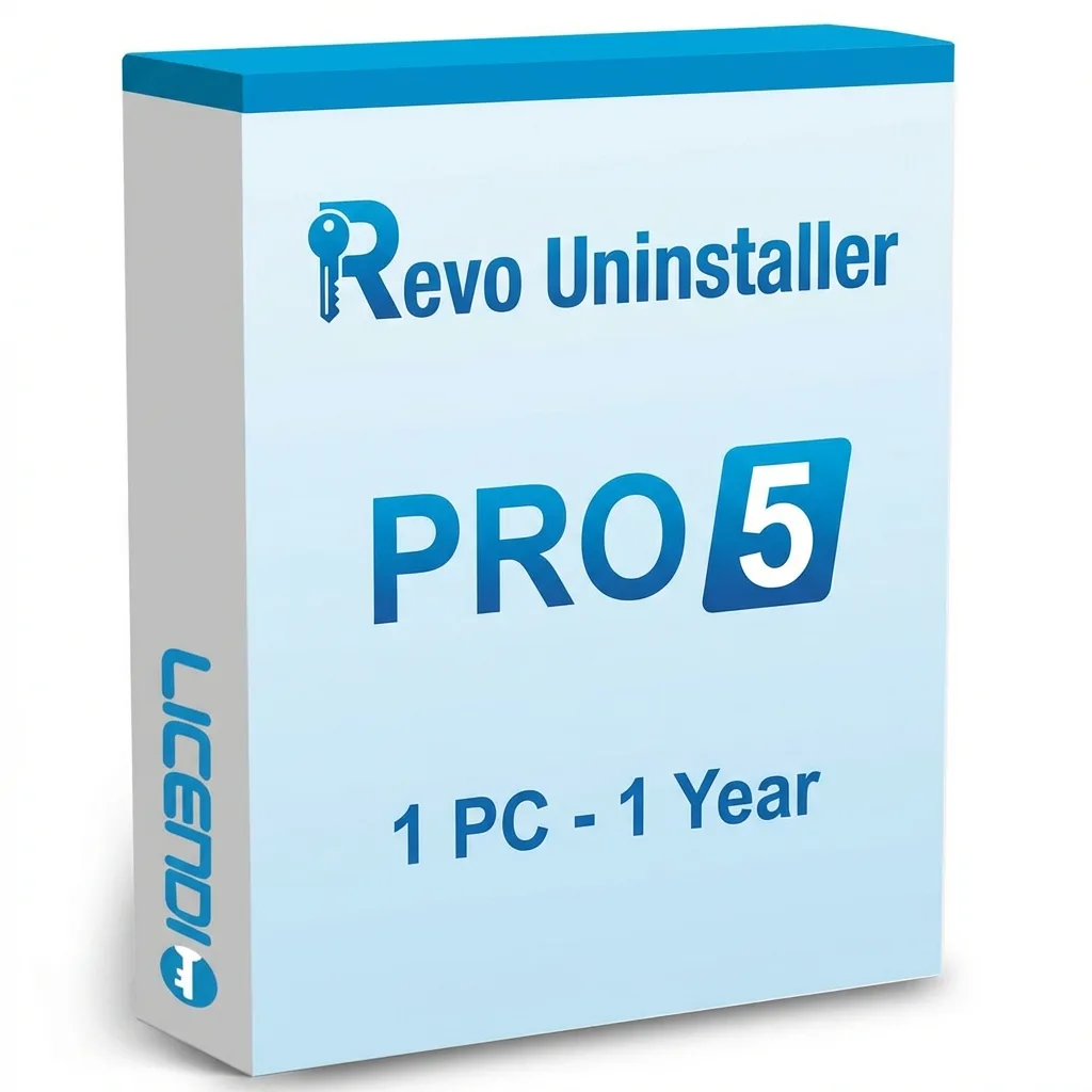 Revo Uninstaller Pro 5 - 1 PC - 1 Year