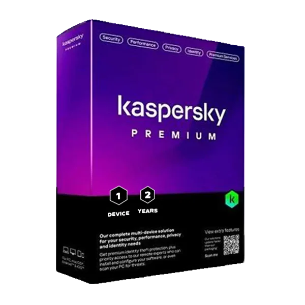 Kaspersky Premium + Customer Support | 1 Device | 2 Years | EU