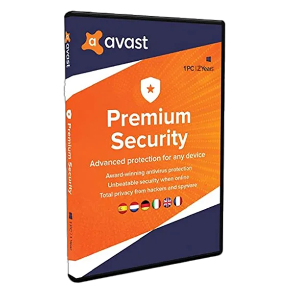 Avast Premium Security 1-Device-2 years (windows only), Global