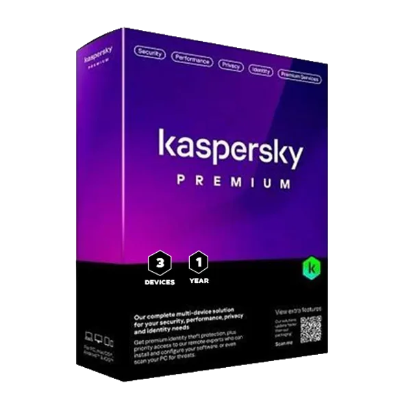 Kaspersky Premium + Customer Support | 3 Device | 1 Year