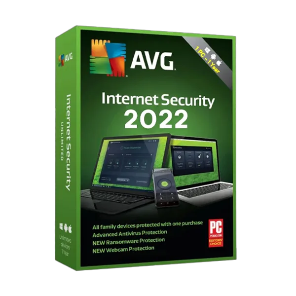 AVG Internet Security 1-PC  1-Year (Windows only)