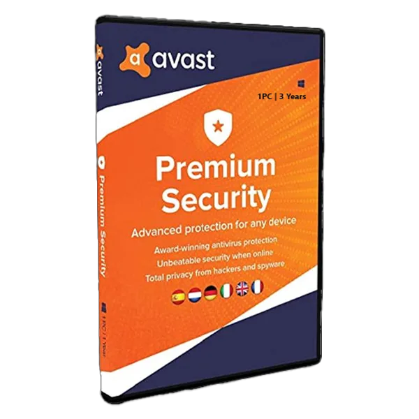 Avast Premium Security | 1 Device | 3 Years